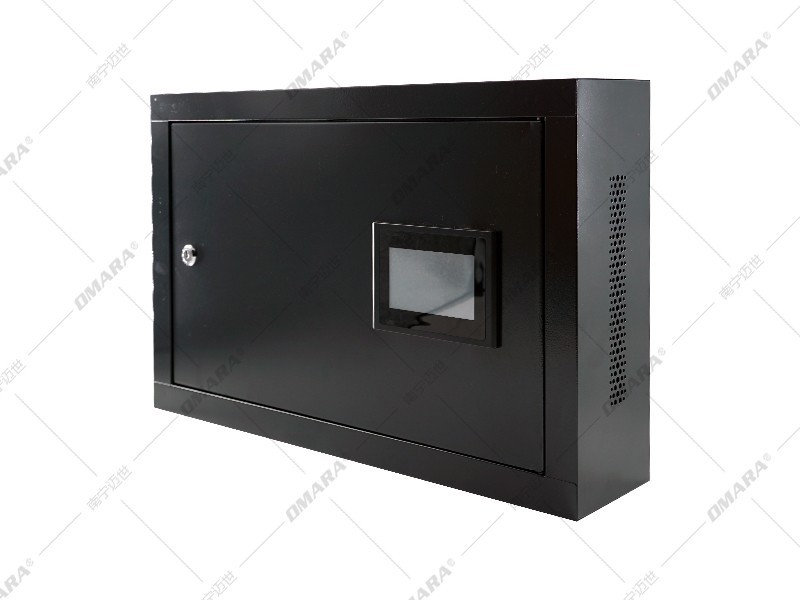 壁掛式一體化監(jiān)控采集前置機右側(cè)面圖 壁掛式一體化監(jiān)控采集前置機右側(cè)面圖